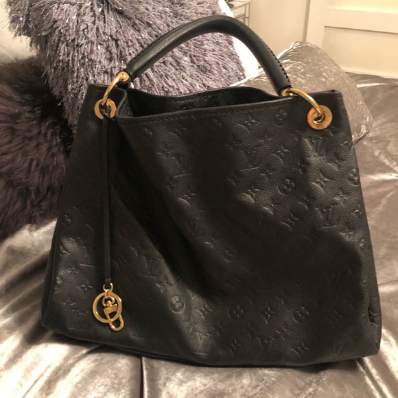 Louis Vuitton Artsy MM black bag - Picture 1 of 8
